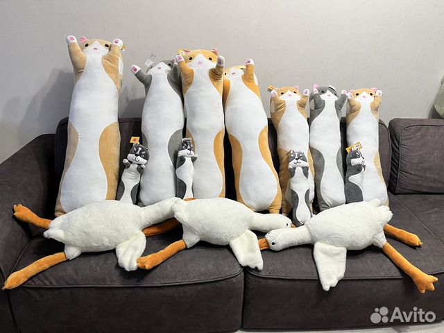 Мягкая игрушка кот батон