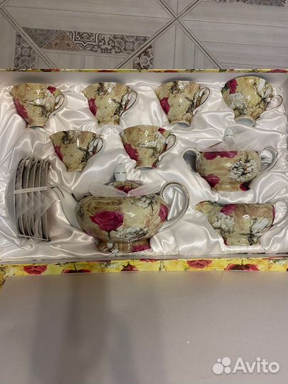 Сервиз чайный фарфор