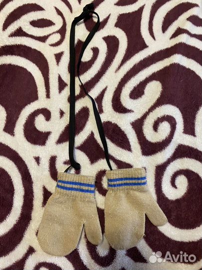 Варежки примерно на 1-1,5 года