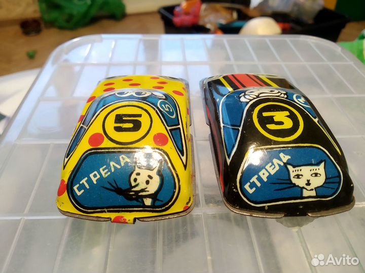 Машинки металлические СССР