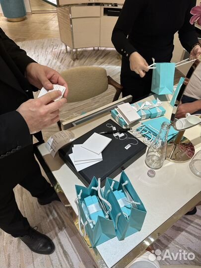 Браслет Tiffany оригинал Blue heart новый