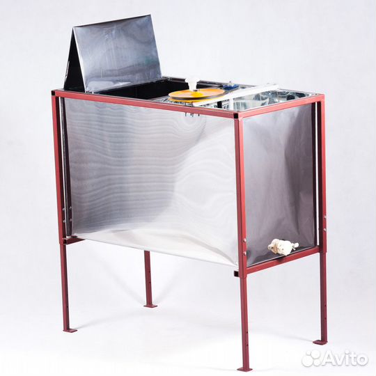 Стол-медогонка 3-рам оборотн. (Корпус нрж, ротор к