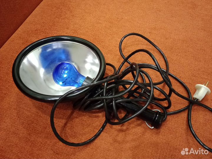 Синяя лампа для прогревания СССР