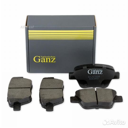 Колодки задние AD VW seat skoda PA 03-06 GIJ07006