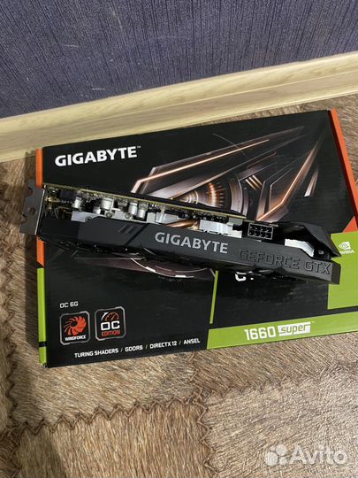 Видеокарта gtx 1660 super 6gb gigabyte