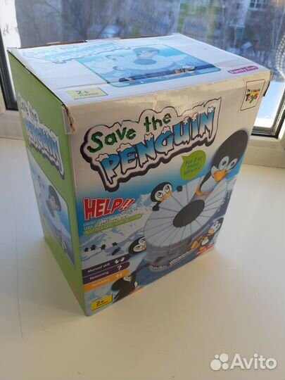 Настольная развивающая игрушка игра Спаси пингвина