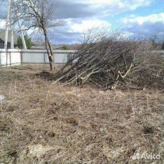 Отсыпка, Расчистка, Выравнивание участка