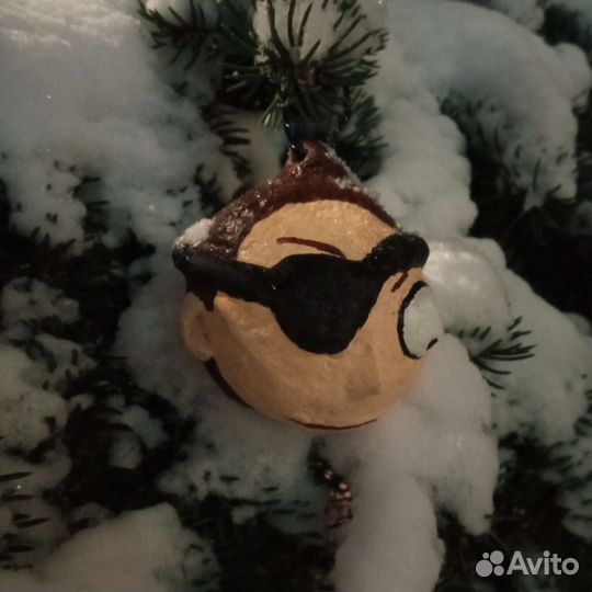 Злой Морти - ёлочная игрушка