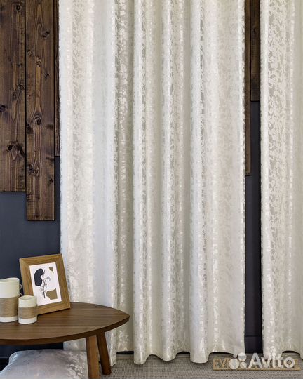 Шторы Версаль Молочный занавески