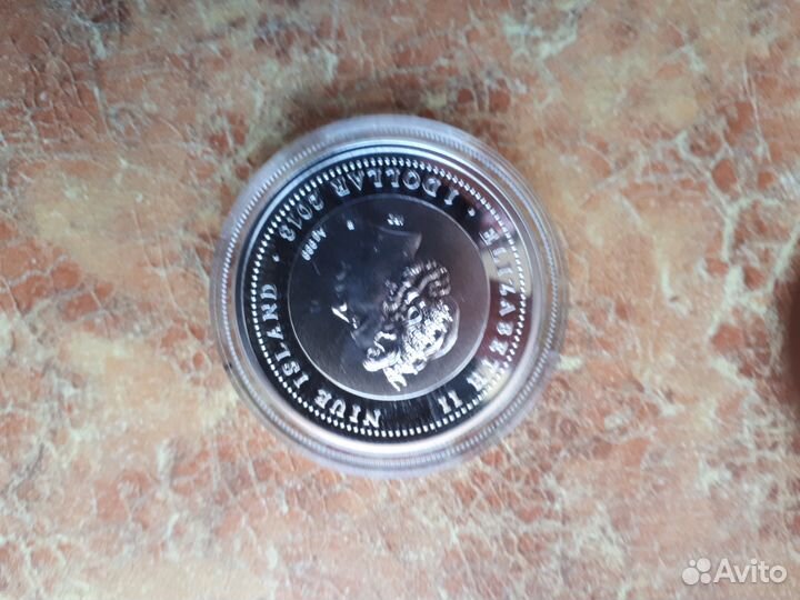 Монета Нуие 2012 Хоккейный клуб Сибирь