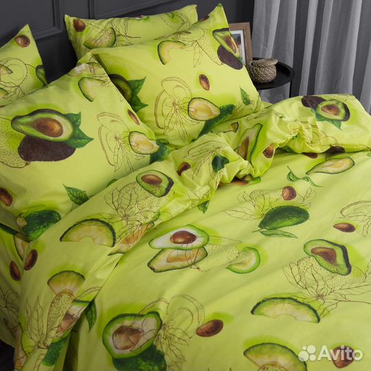 Постельное белье Спелый авокадо хлопок