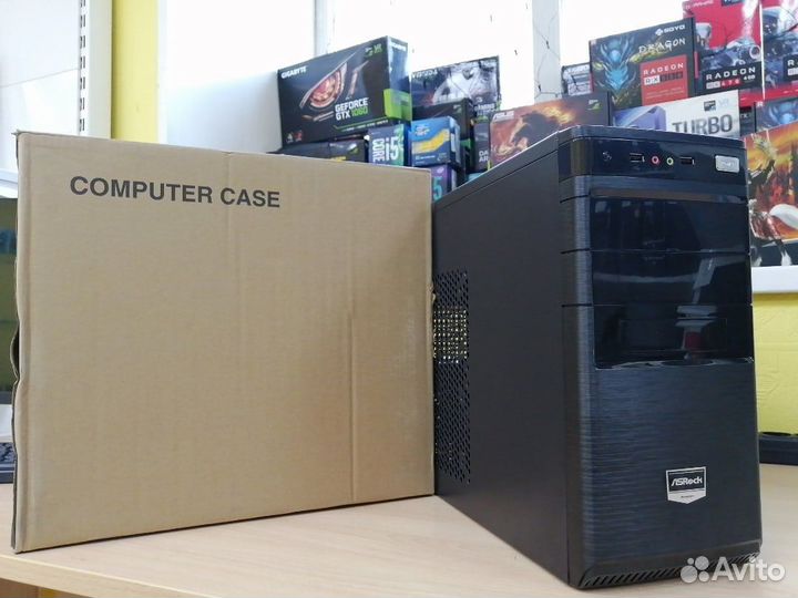 Игровой Intel Xeon E3-1230v2/16Gb/SSD/HDD/RX470