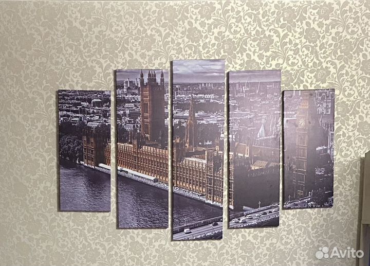 Модульная картина бу