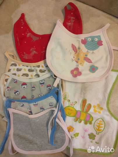 Поильник, непроливайки, сидушки, слюнявчики