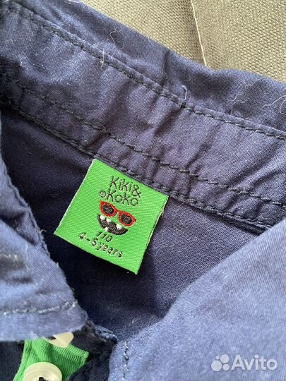 Рубашка на мальчика 110