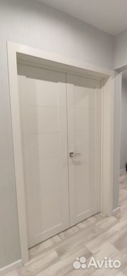 Межкомнатные двустворчатые двери