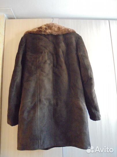 Дубленка натуральная мужская 48 50 размер