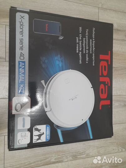 Робот пылесос tefal RG7267wh