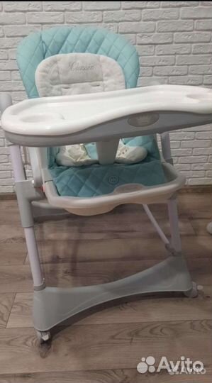 Стульчик для кормления happy baby classic