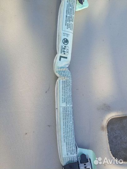 Подушка безопасности шторка левая Skoda Octavia A7