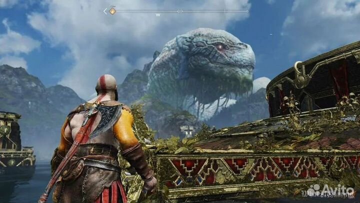 God of war диск игра ps4 ps5