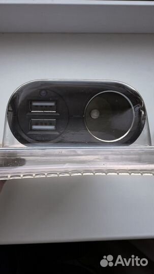 Авто зарядка разветвитель на 2 usb и прикуриватель