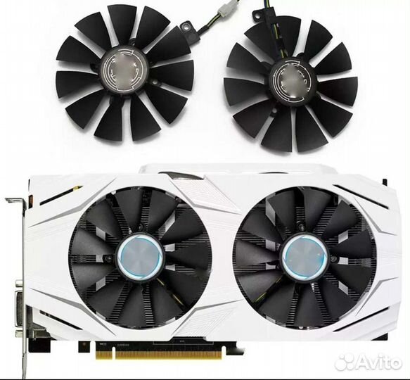 Кулера для видеокарт gtx 1060 1070 1080 RX 470 550