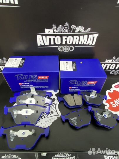 Передние колодки BMW E60/E61/E65 Ceramic