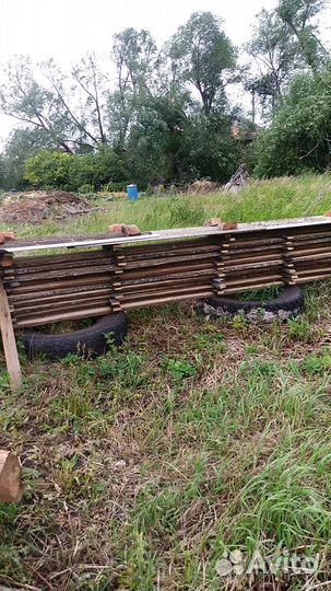 Продам доски из дерева липы