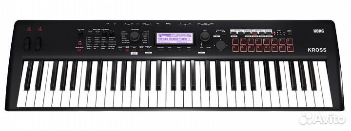 Korg kross2-61-MB, рабочая станция, цвет черный. 6