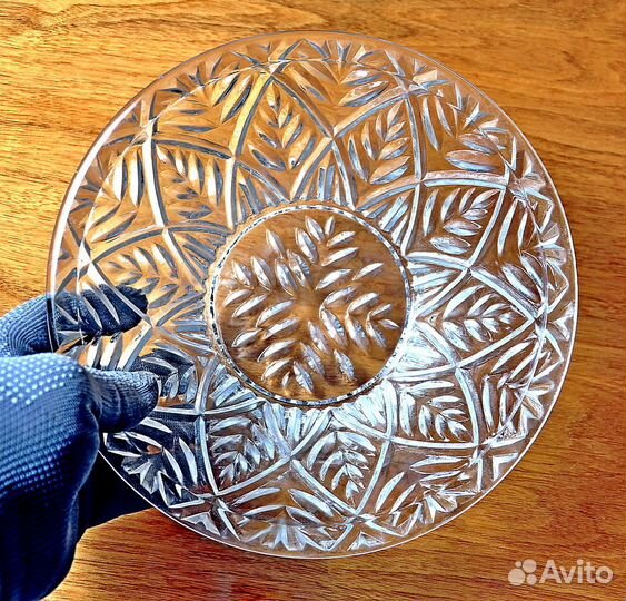 Салатник, креманки, водочный набор, СССР, Стекло