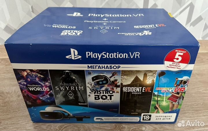 Шлем sony ps4 vr