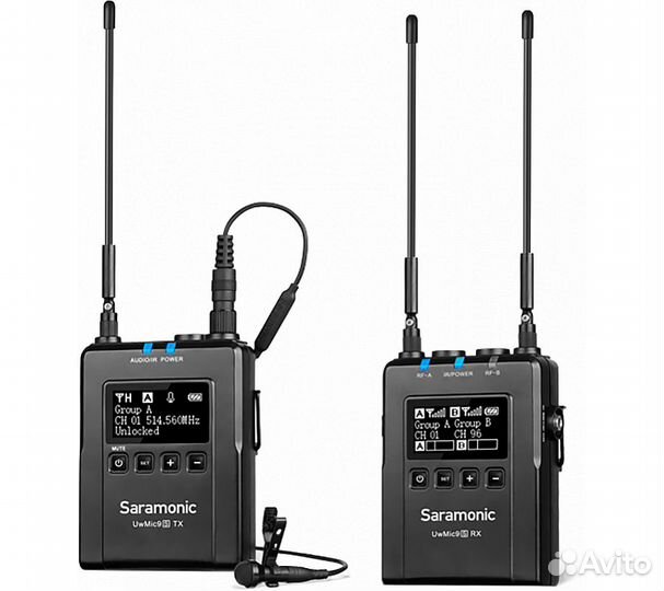 Радиосистема Saramonic UwMic9s Kit1 (RX9S+TX9S) пе
