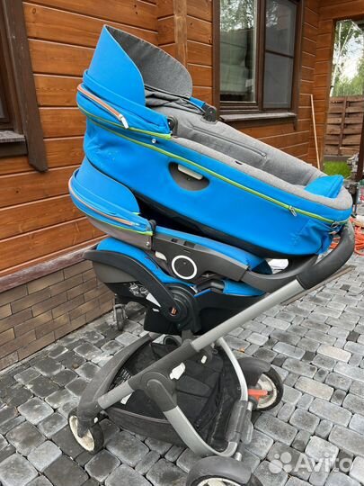 Коляска 3 в 1 stokke trailz