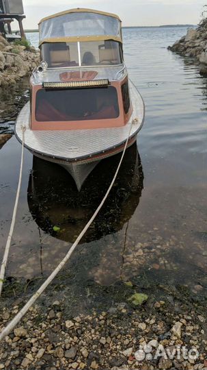Амур 2 (с каютой) с подвесным Tohatsu 90