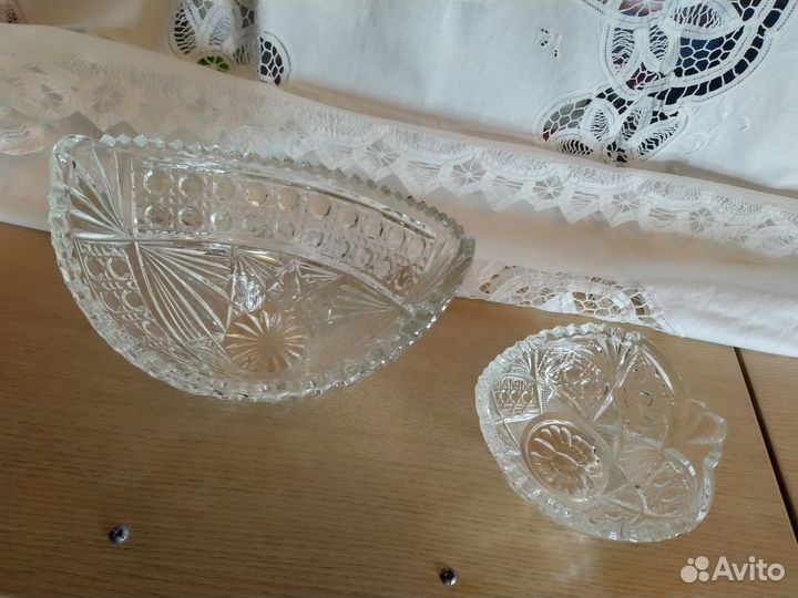 Вазы хрусталь СССР