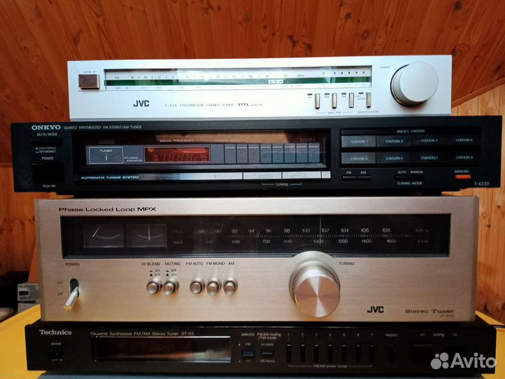 JvC Sony Technics SanyO Тюнера