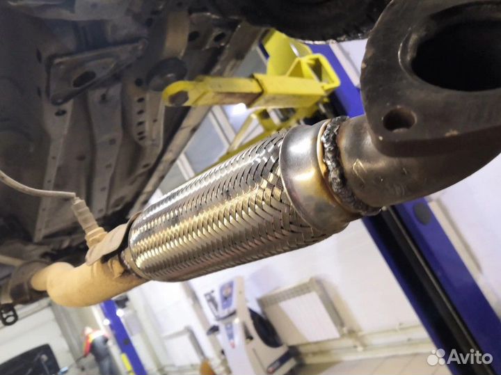 Замена гофры Hyundai Tucson 2004-2010