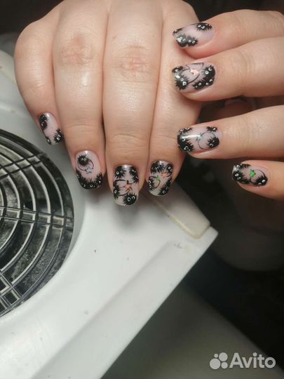 Маникюр, Шеллак, Педикюр, Наращивание ногтей и рес