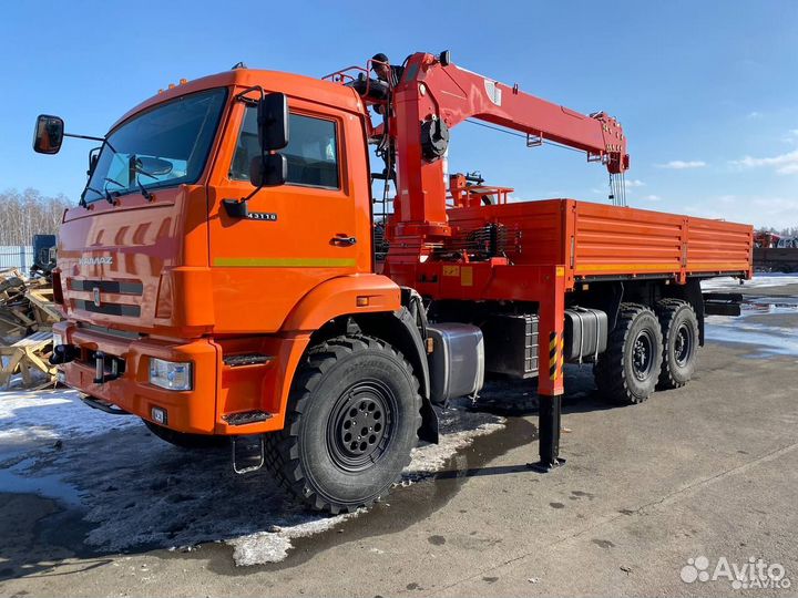 КАМАЗ 43118-50 с КМУ, 2024