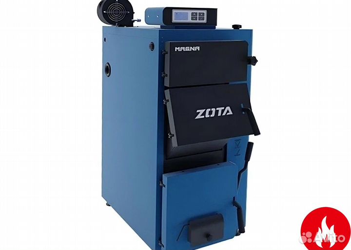 Твердотопливный котел zota «magna» 15