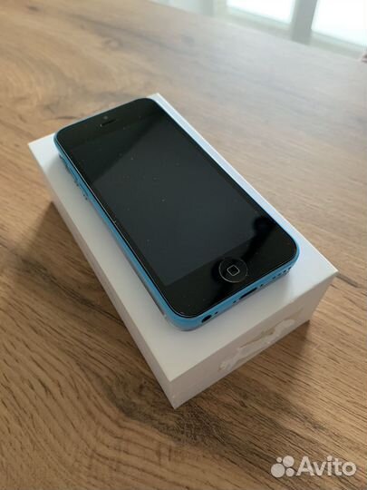 Телефон iPhone 5с 32gb синий