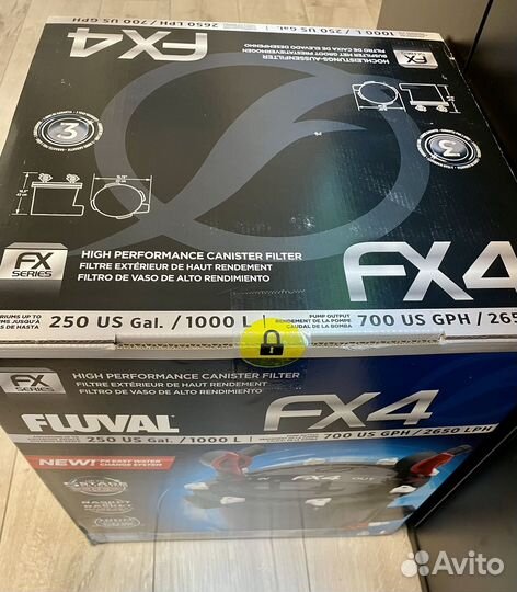 Внешний фильтр для аквариума Fluval FX4