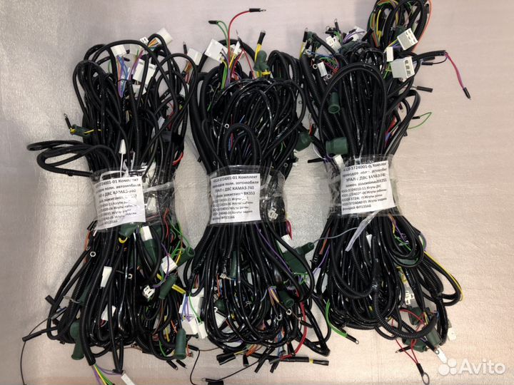 Электропроводка урал с двс ямз 238 комплект