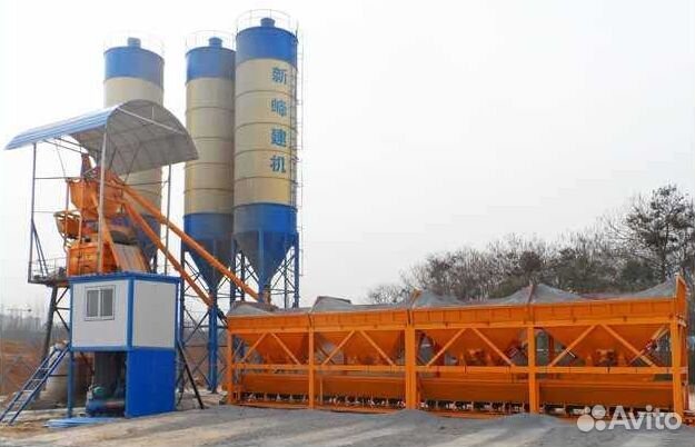 Бетонный завод HZS-75