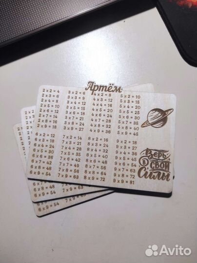 Таблица умножения