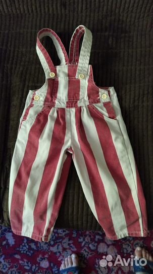 Полукомбинезон джинсовый