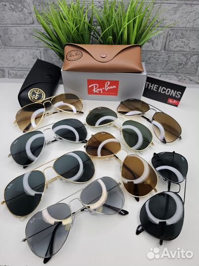 Очки Ray Ban Aviator Classic Black