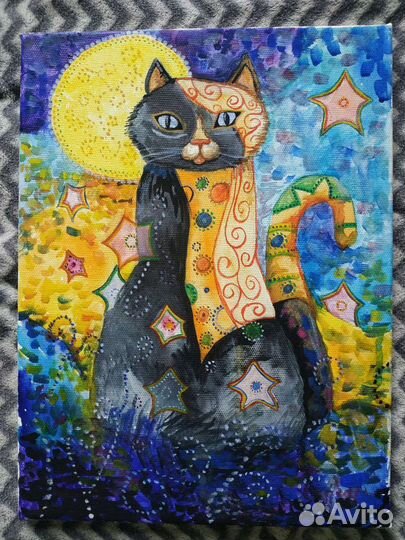 Картина кот