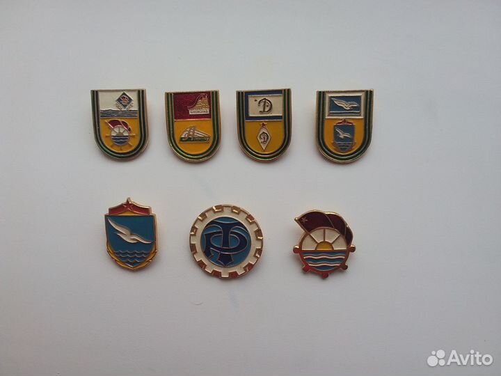 Значки СССР спортивные